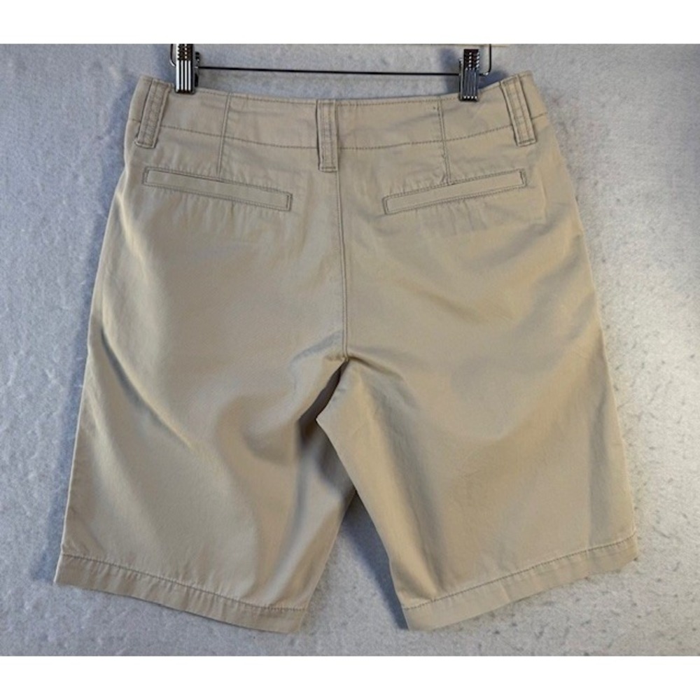 Old Navy Chino Shorts Mens 30 Khaki Tan Slim Flat Front 10" Inseam Preppy NWT - Picture 3 of 8